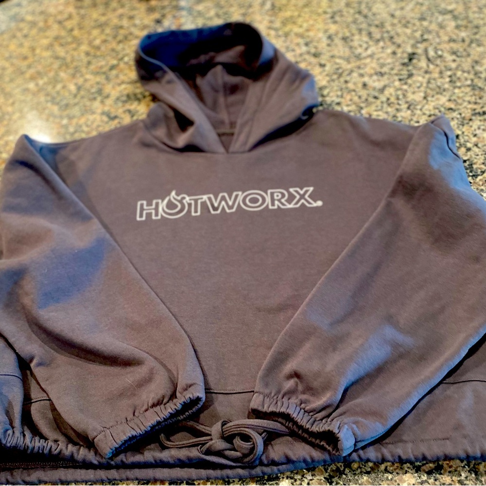 Hotworx crop hoodie